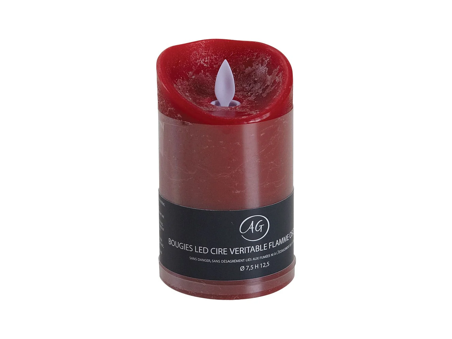 Bougie à LED parfumée Fruits Rouges Moyen modèle