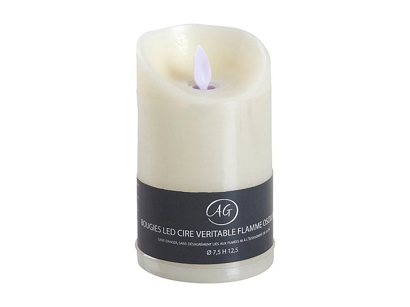 Bougie à LEDs parfumée Vanille Moyen modèle