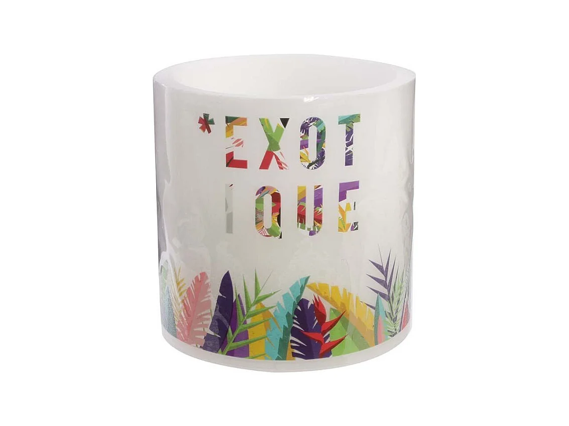 Candela LED 15 cm Exotic