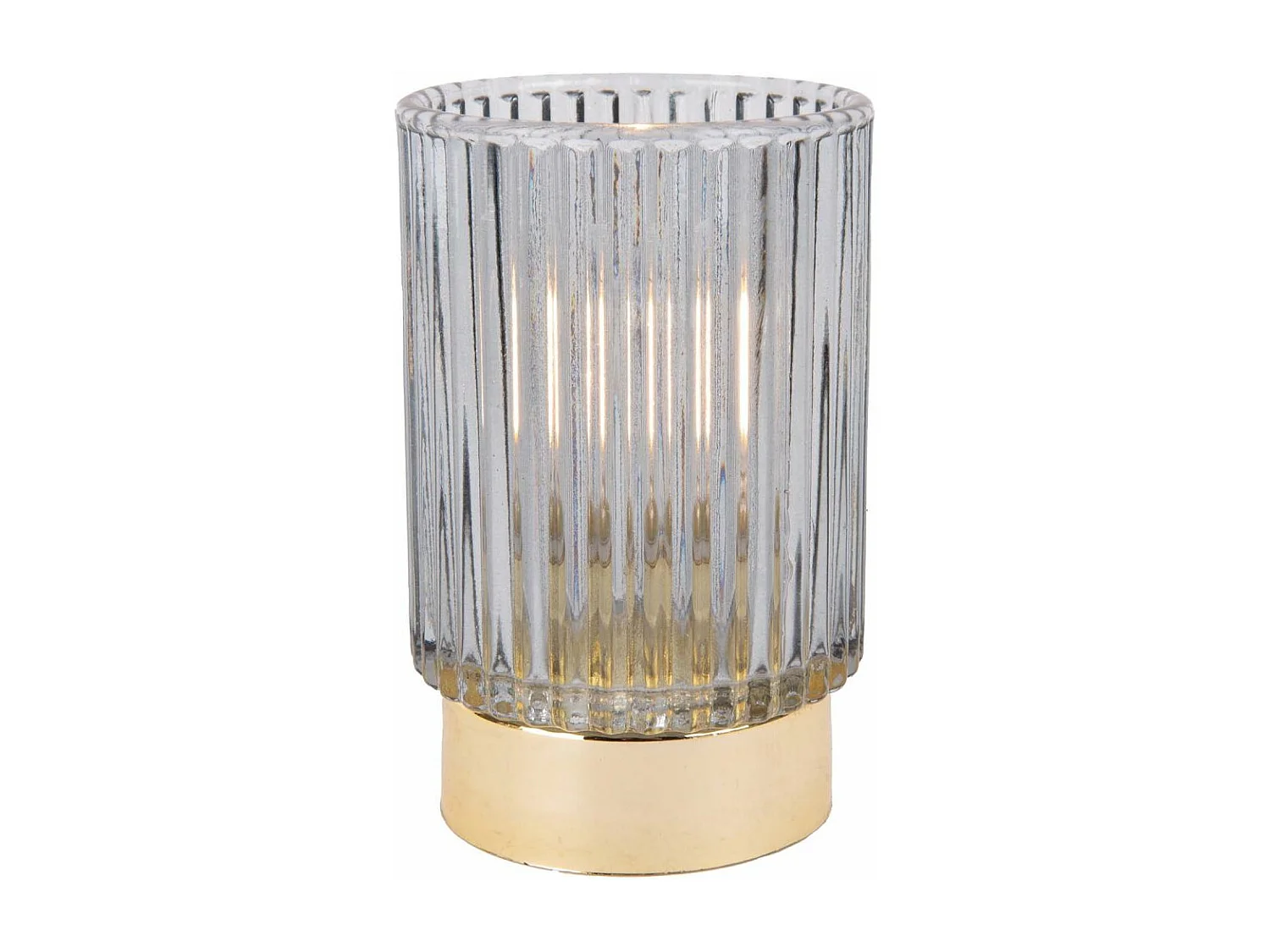 Windlicht mit Led-Kerze Line