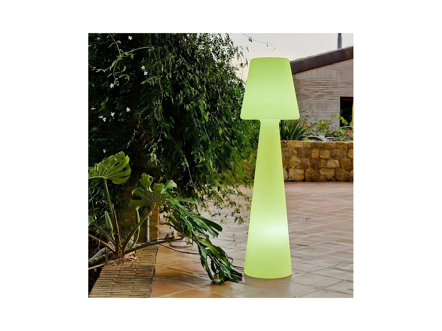 Led-Stehleuchte für den Außenbereich Lola 165 cm Wiederaufladbare Batterie