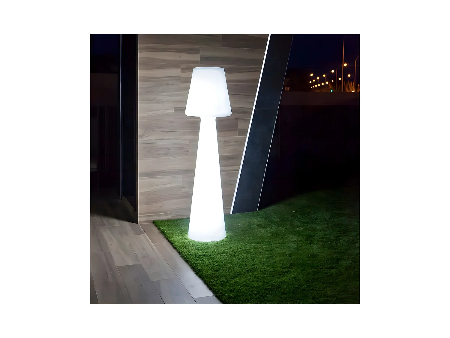 Led-Stehleuchte für den Außenbereich Lola 165 cm Wiederaufladbare Batterie