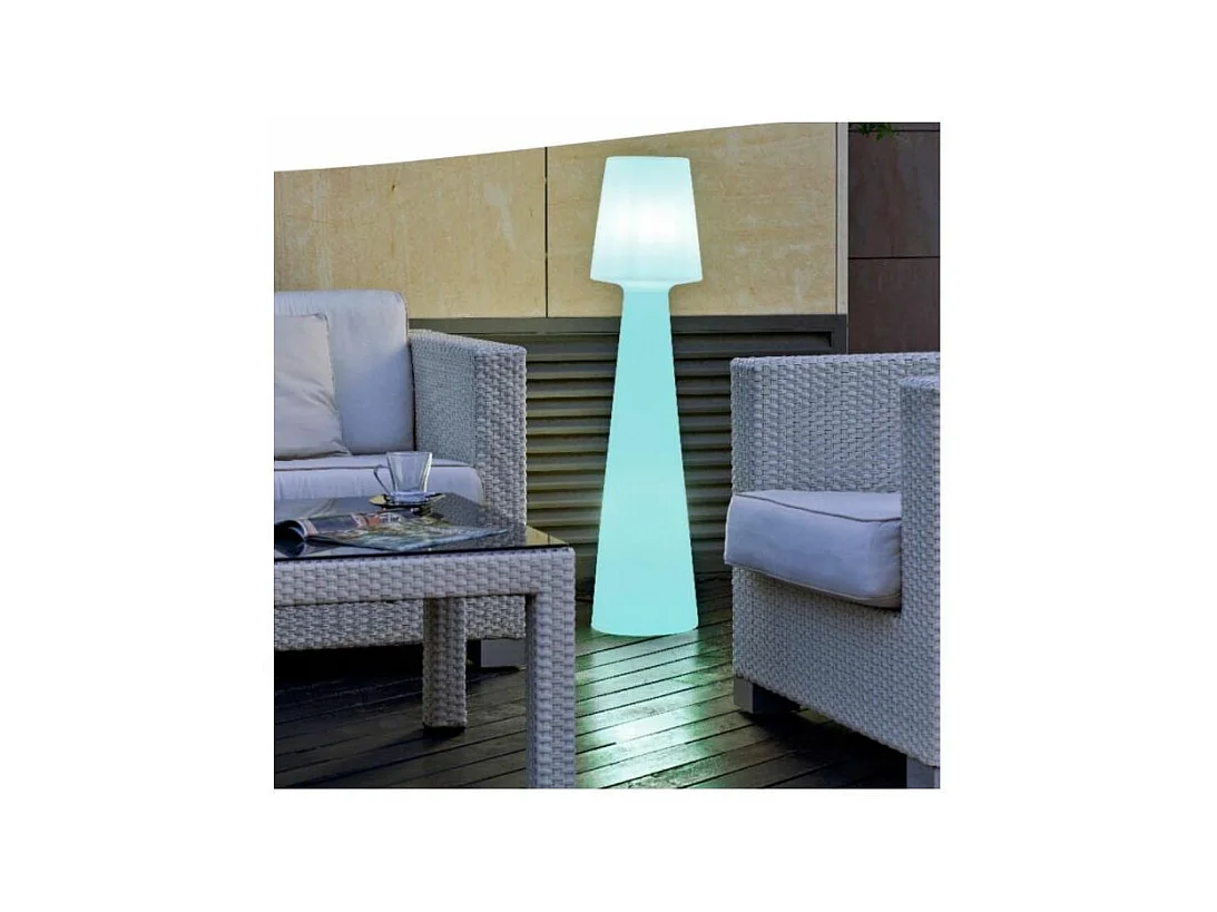 Lámpara de pie led de exterior Lola 110 cm Batería recargable