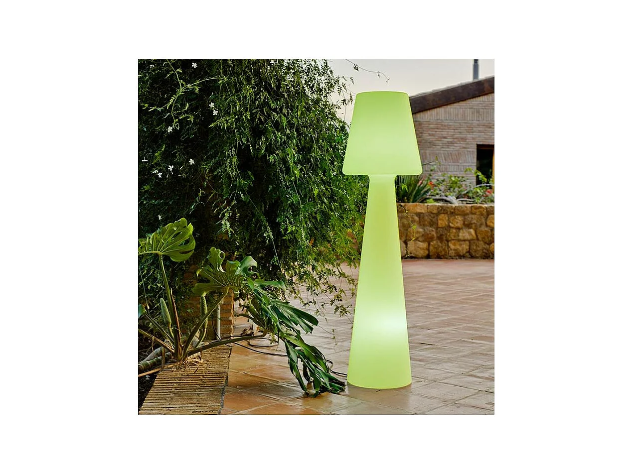 Lámpara de pie led de exterior Lola 110 cm Batería recargable
