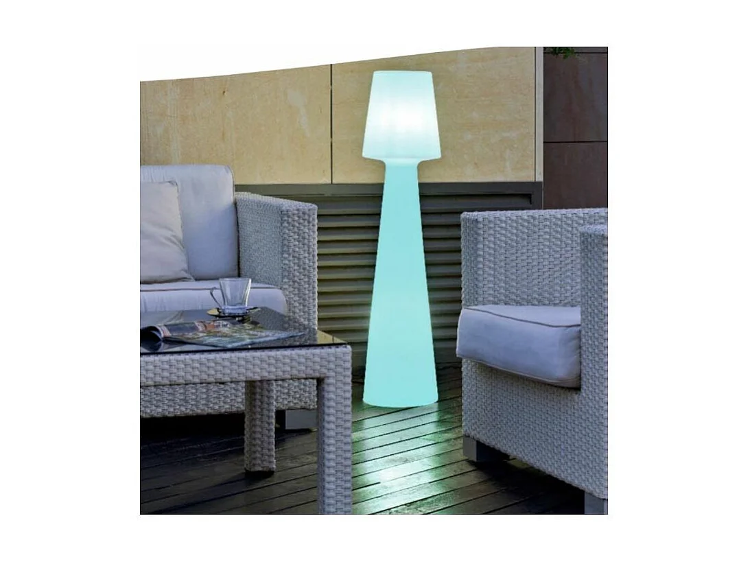 Lampada da terra a led per esterni Lola 110 cm Batteria ricaricabile