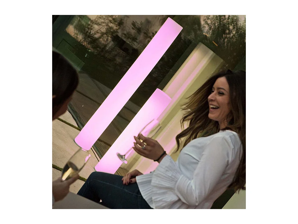 Lampadaire intérieur extérieur Fity 160 cm Batterie rechargeable