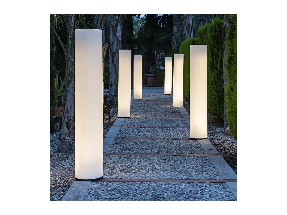 Lampadaire intérieur extérieur Fity 160 cm Batterie rechargeable