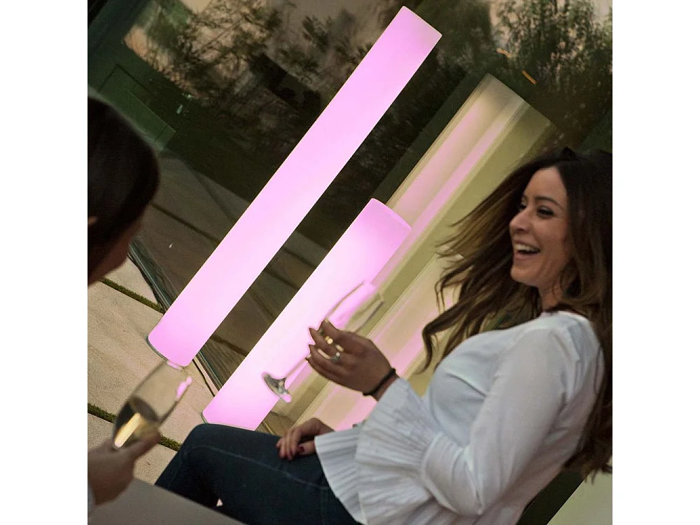 Lampadaire intérieur extérieur Fity 160 cm Batterie rechargeable