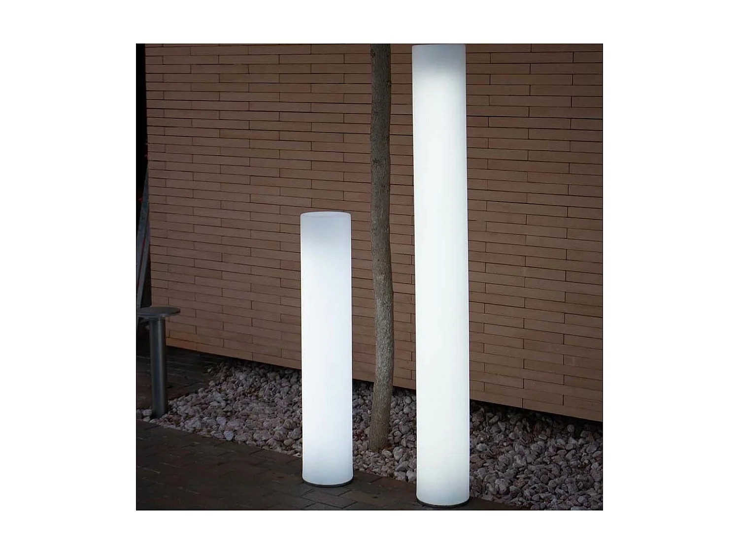 Lampadaire intérieur extérieur Fity 160 cm Batterie rechargeable