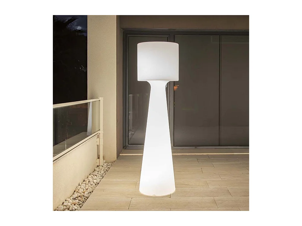 Lampadaire extérieur à led Grace 140 cm Batterie rechargeable