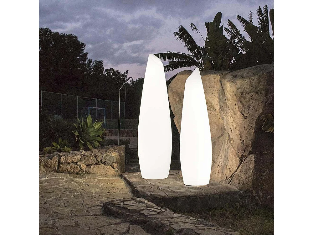 Lampadaire intérieur extérieur Fredo 170 cm Alimentation électrique