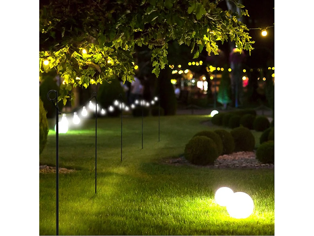 Support pour guirlande et éclairages extérieurs