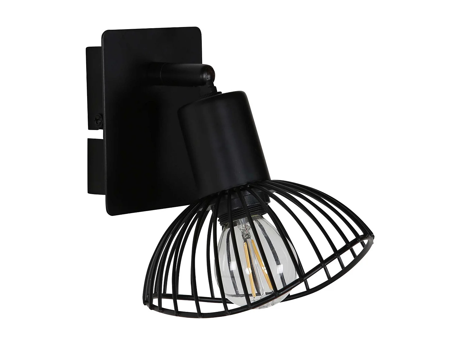 Applique Murale Design "Elsa" 18cm Noir