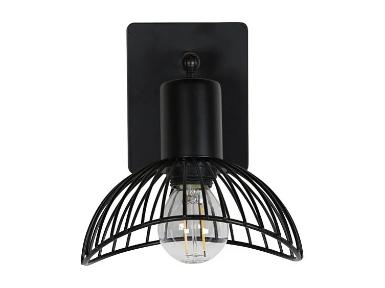 Applique Murale Design "Elsa" 18cm Noir