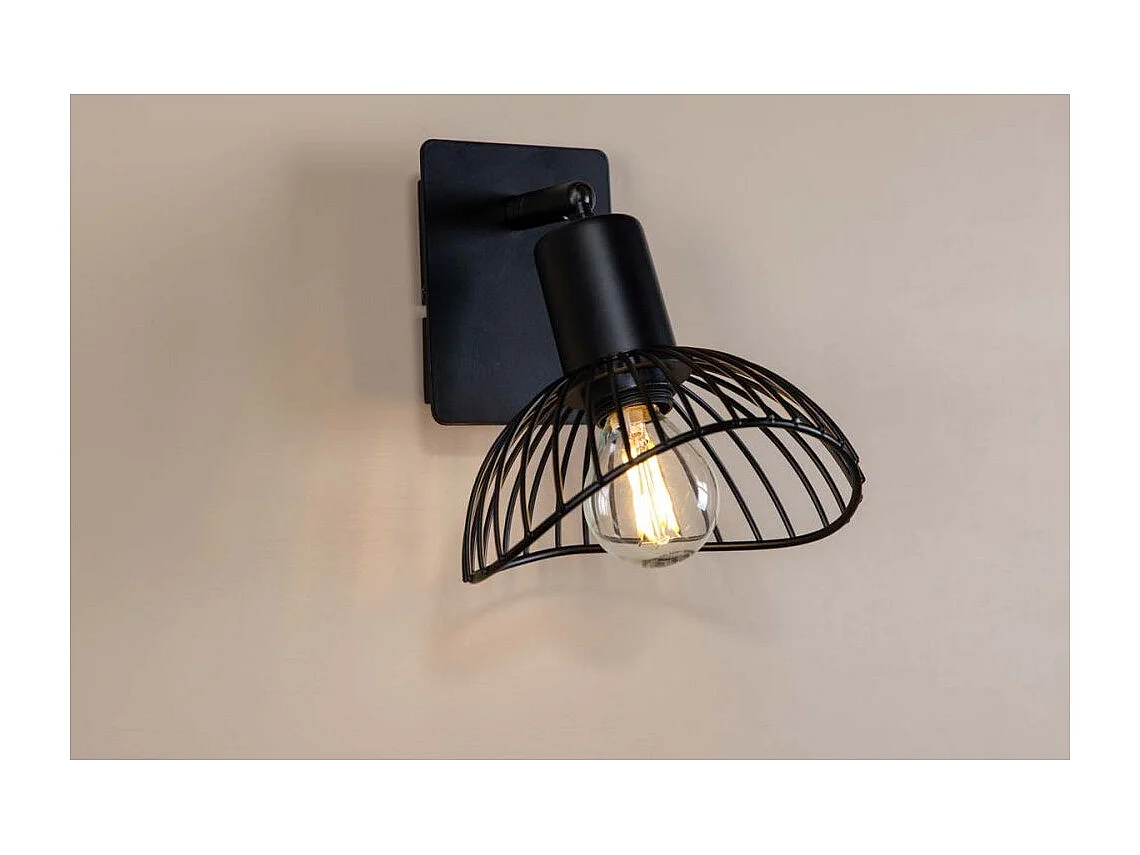 Applique Murale Design "Elsa" 18cm Noir