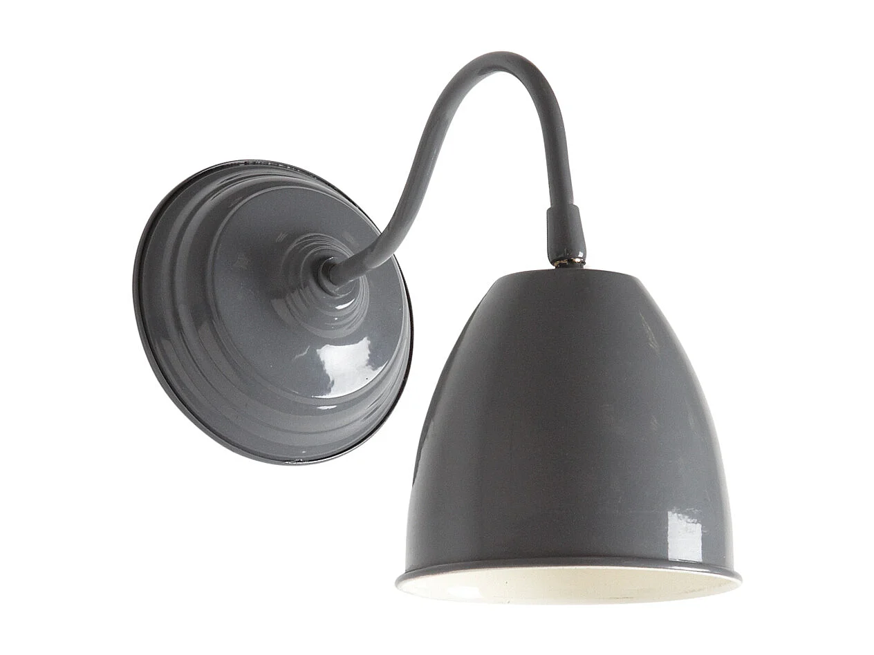 Wandleuchte aus lackiertem Metall