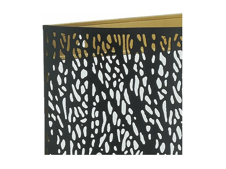 Applique murale en métal ajouré