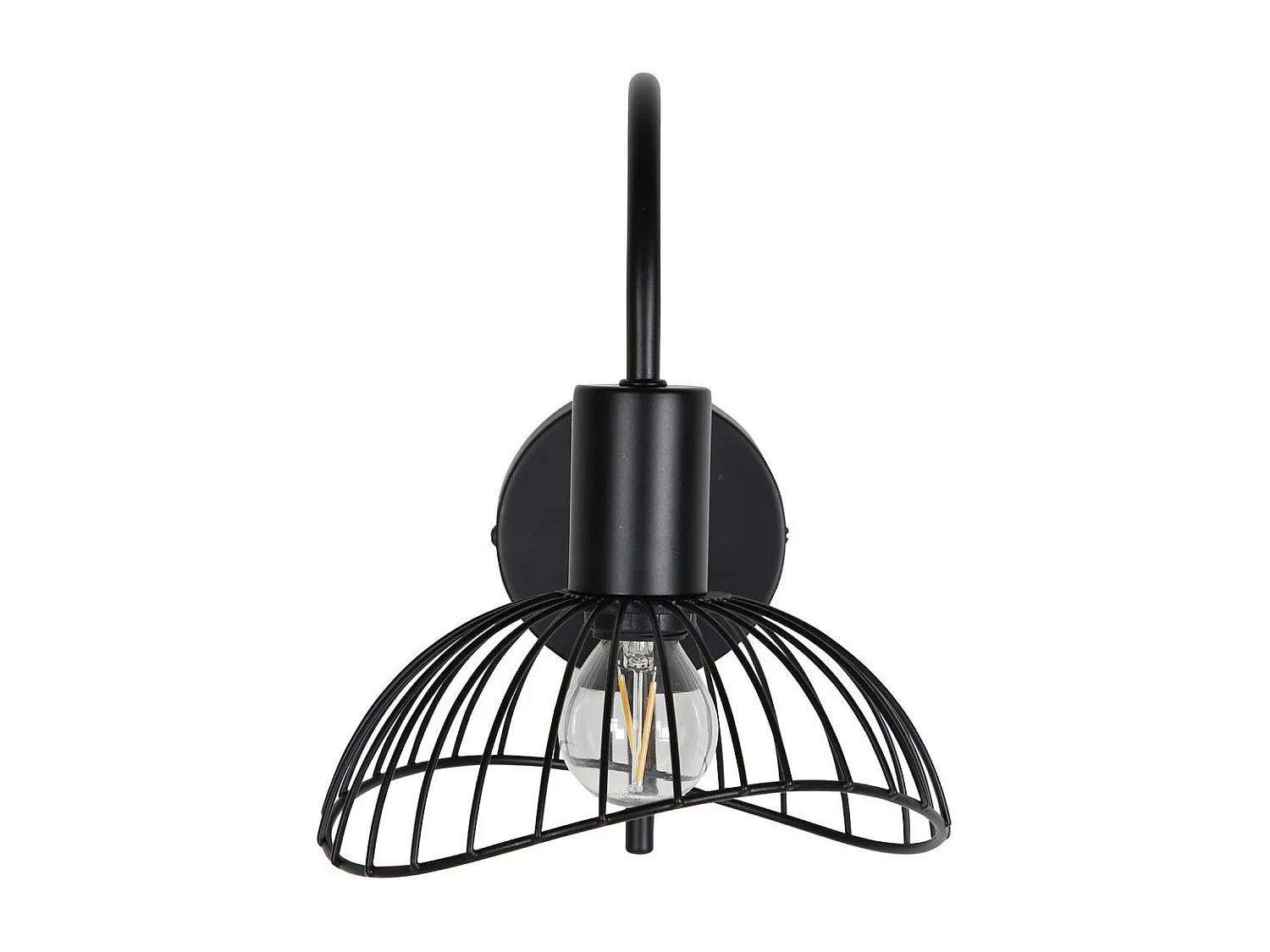 Applique Murale Design "Elsa" 26cm Noir