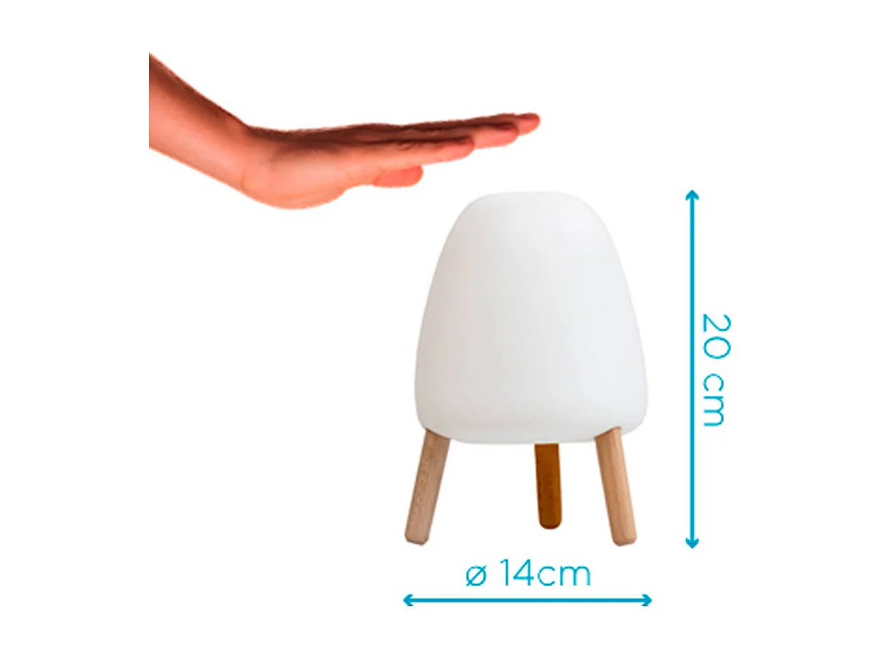 Lampe de table pour extérieur Rocket 20 cm Unitaire