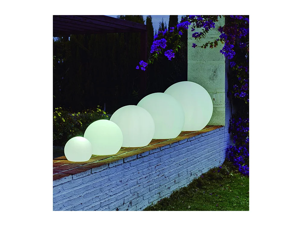 Palla luminosa da esterno Buly 50 cm Alimentazione