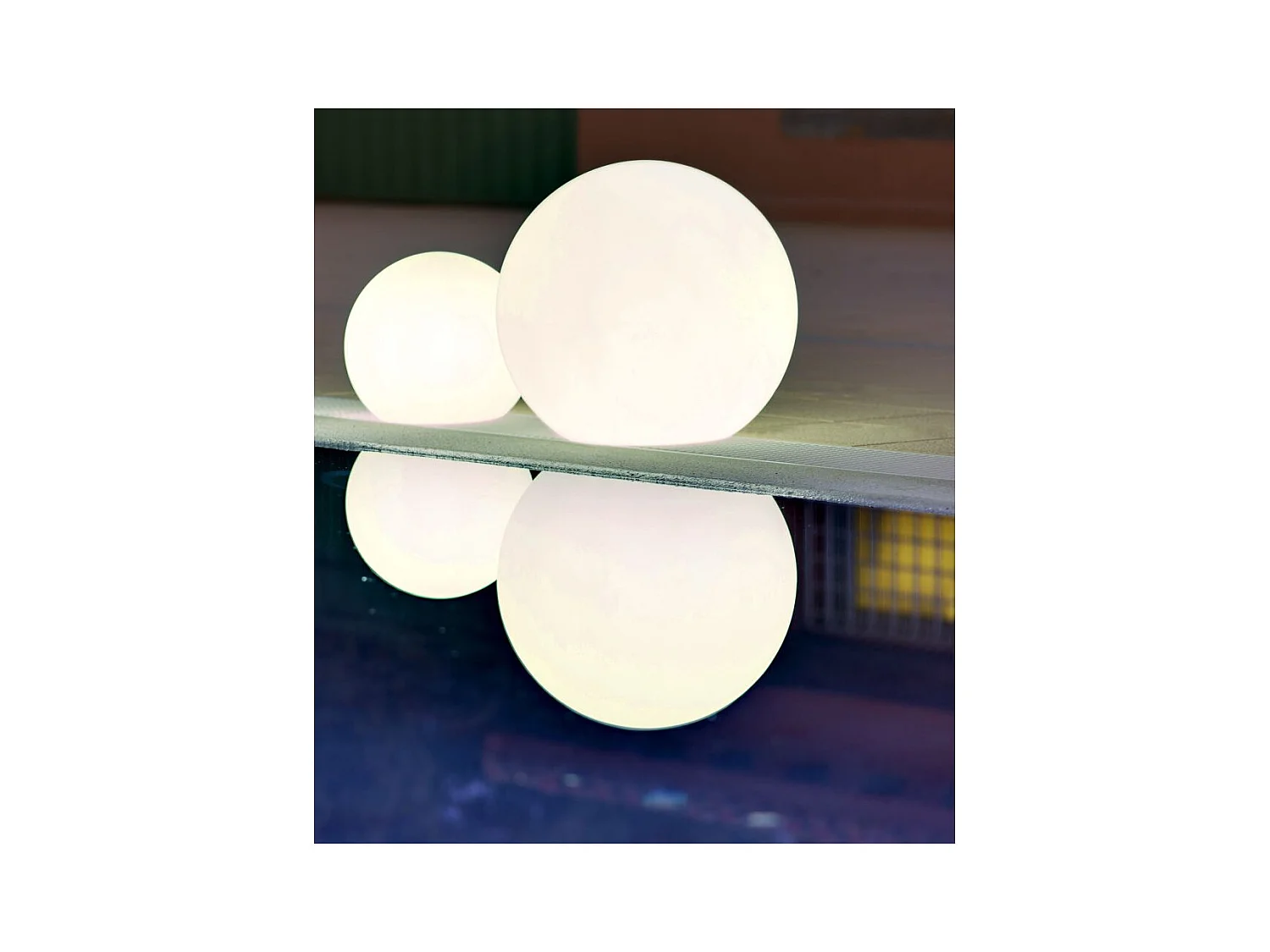 Palla luminosa da esterno Buly 60 cm Solare + ricarica elettrica