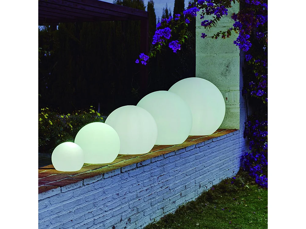 Bola de luz exterior Buly 20 cm Alimentación