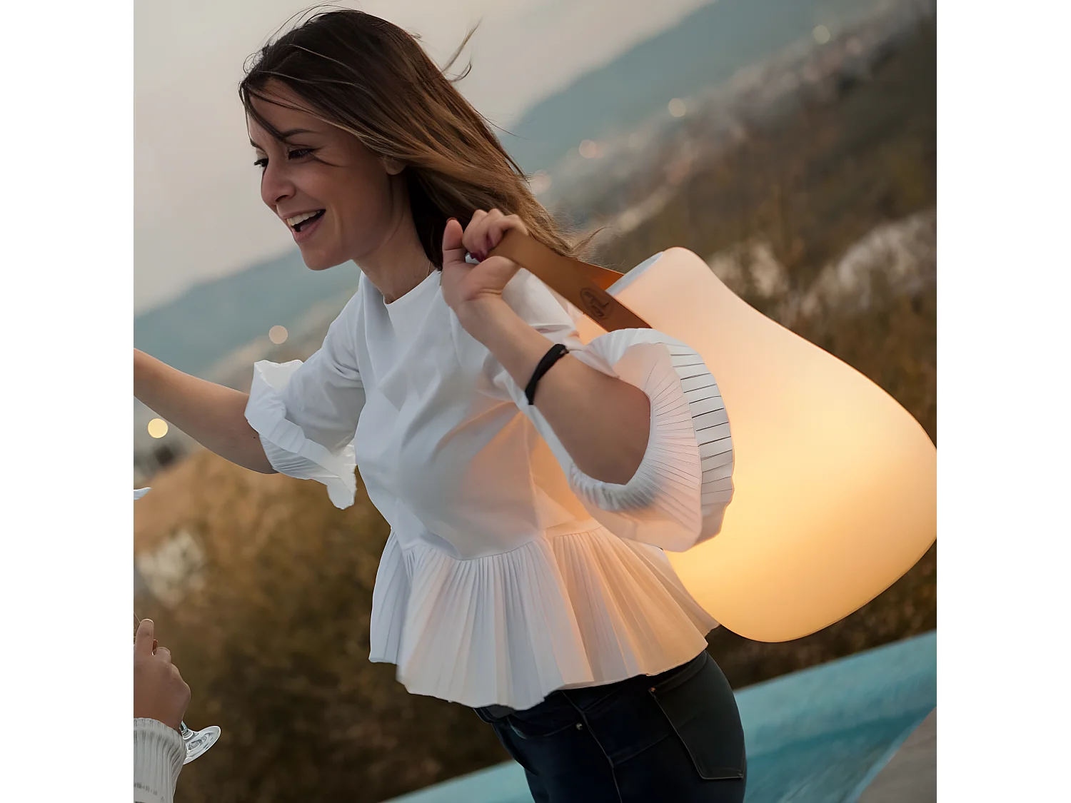 Enceinte bluetooth lumineuse Kurby