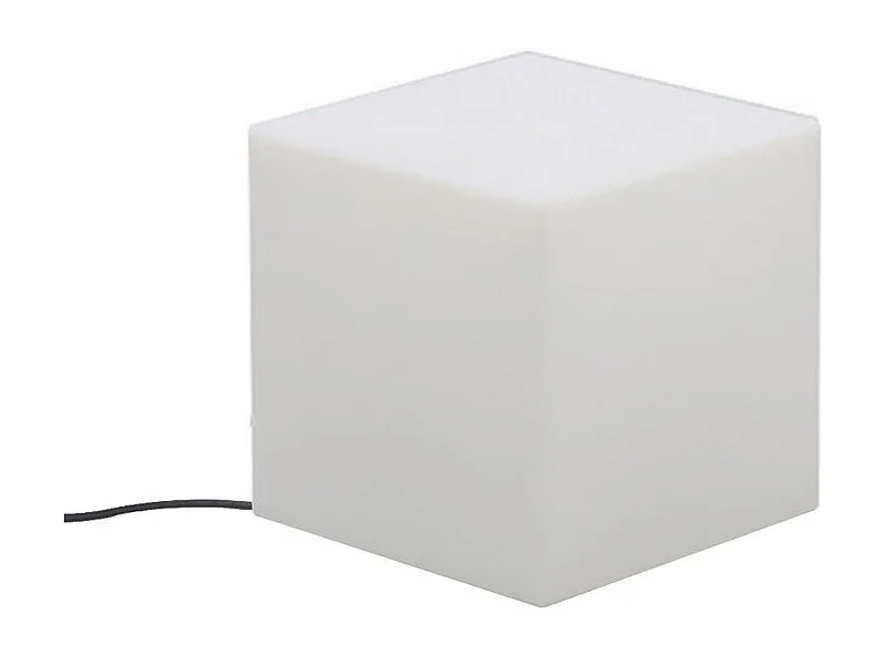 Cube lumineux intérieur extérieur Cuby 20 cm Alimentation électrique