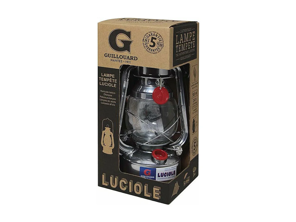 Glühwürmchenlampe aus Metall 30 cm