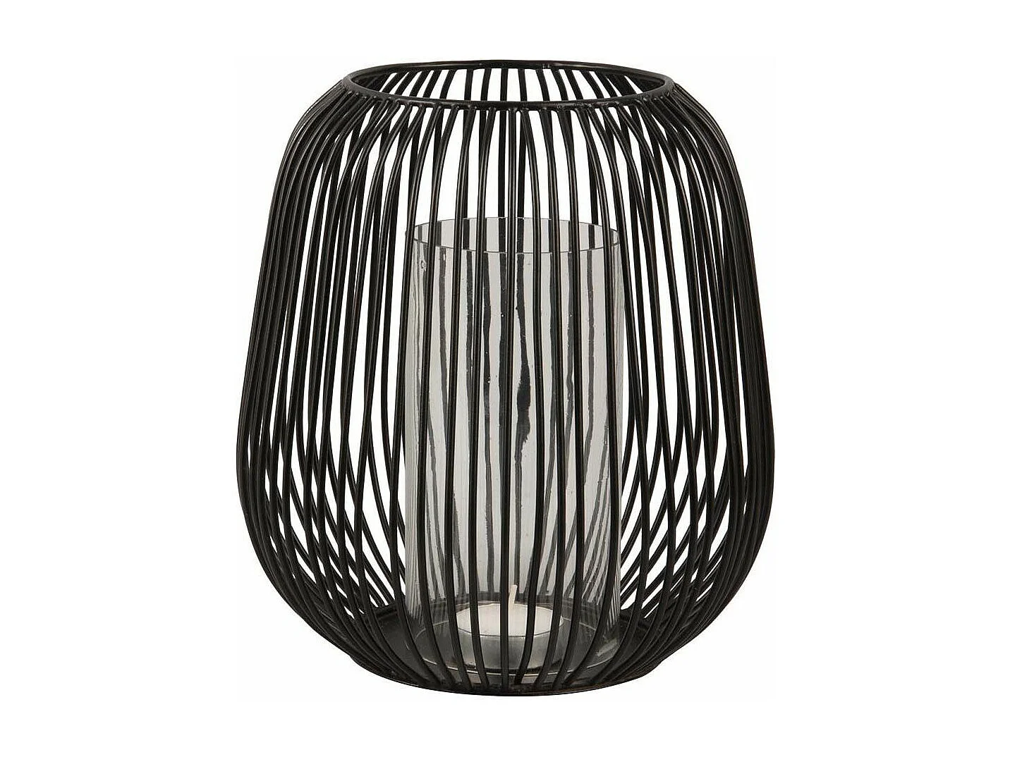 Lanterne en métal filaire Illuminate 20 x 21 cm