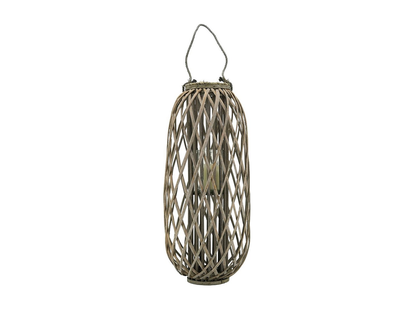 Arredo luminoso parallelepipedo in polietilene satinato altezza 80 cm