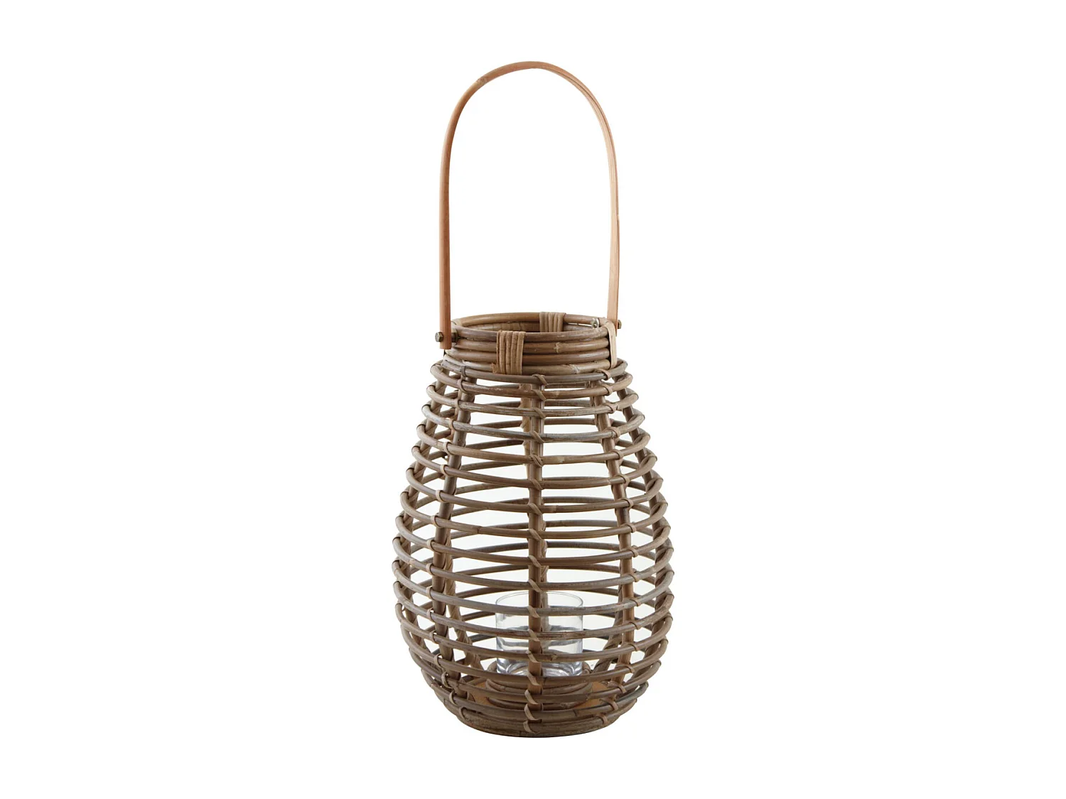 Lanterna in argilla grigia e vetro Dimensioni 2