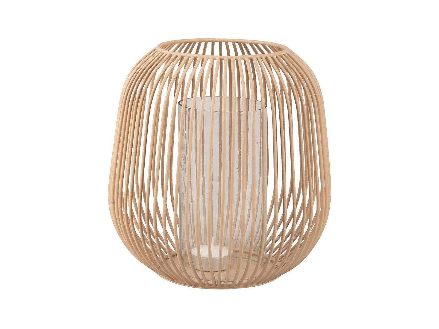 Lanterne en métal filaire Illuminate 20 x 21 cm