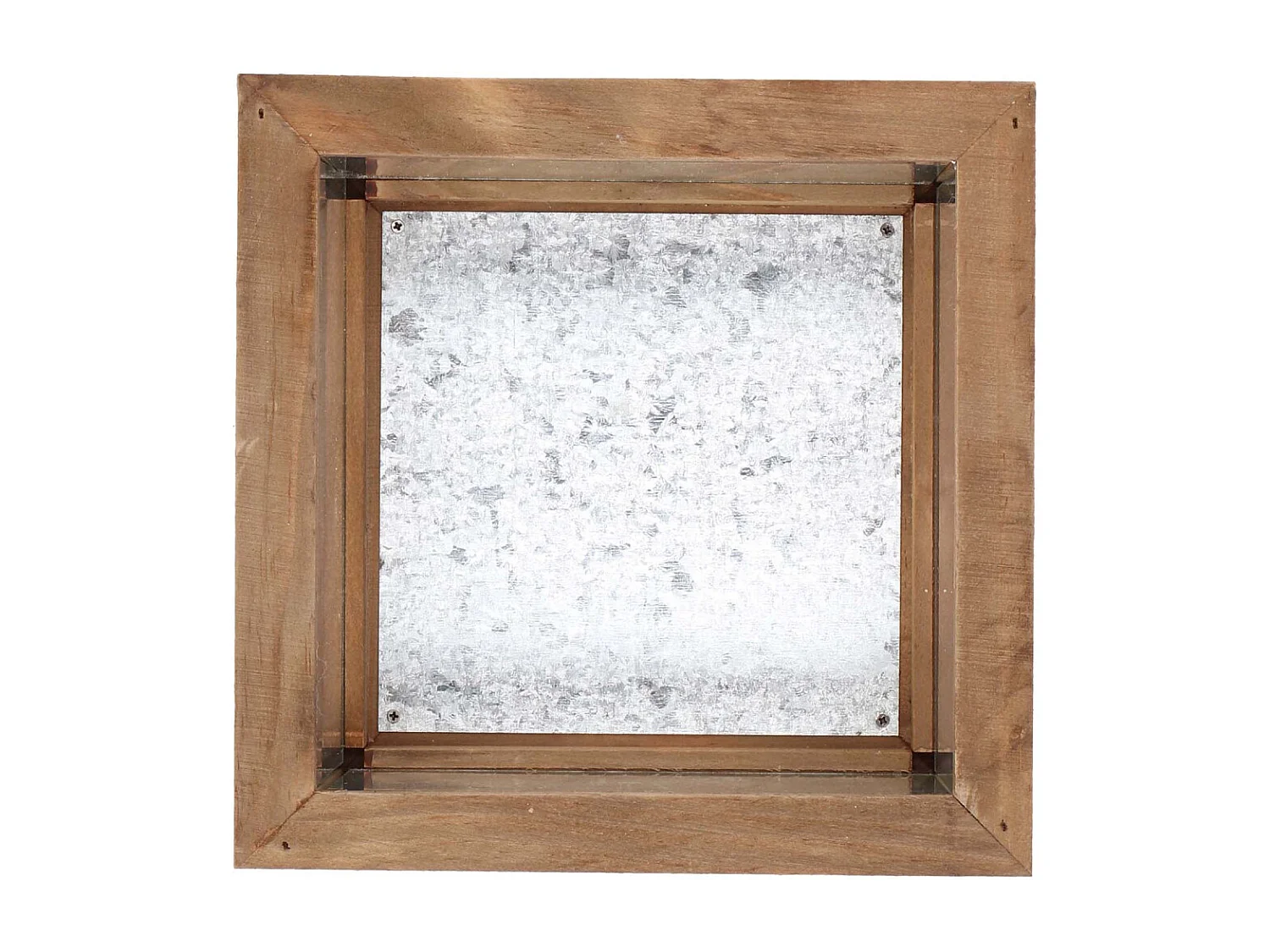 Lanternes en bois et verre (Lot de 4)