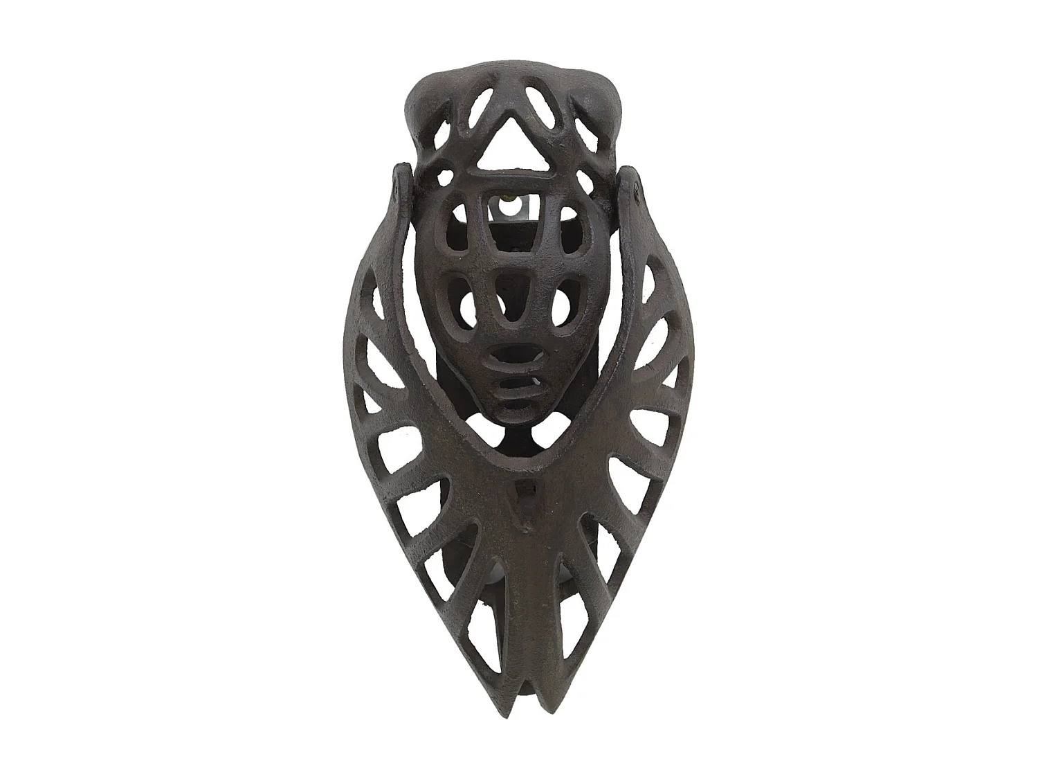 Lanterne cigale en fonte