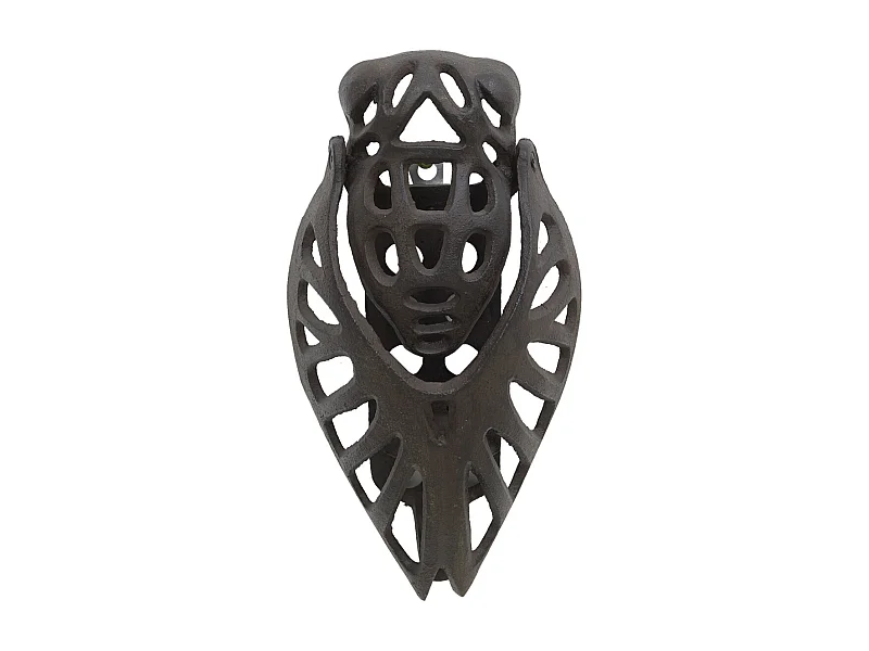 Lanterne cigale en fonte