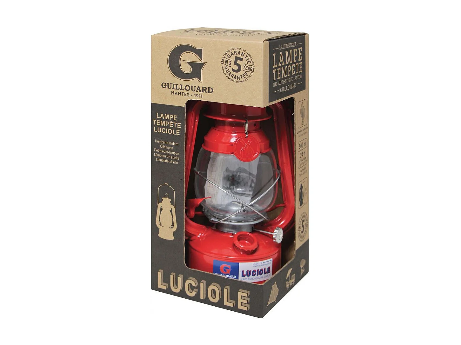 Lámpara metálica de luciérnaga 30 cm