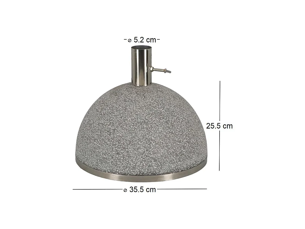 Pied de parasol granit 31,5kg