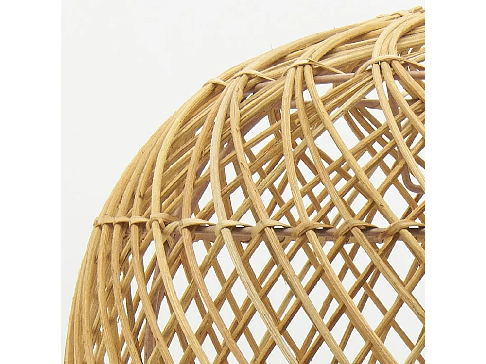 Abat-jour pour suspension boule en rotin Petit modèle