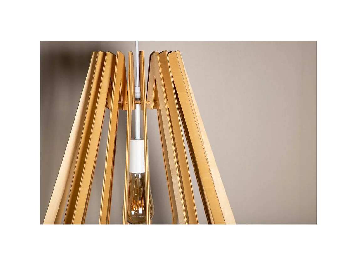 Suspension en bois Spider