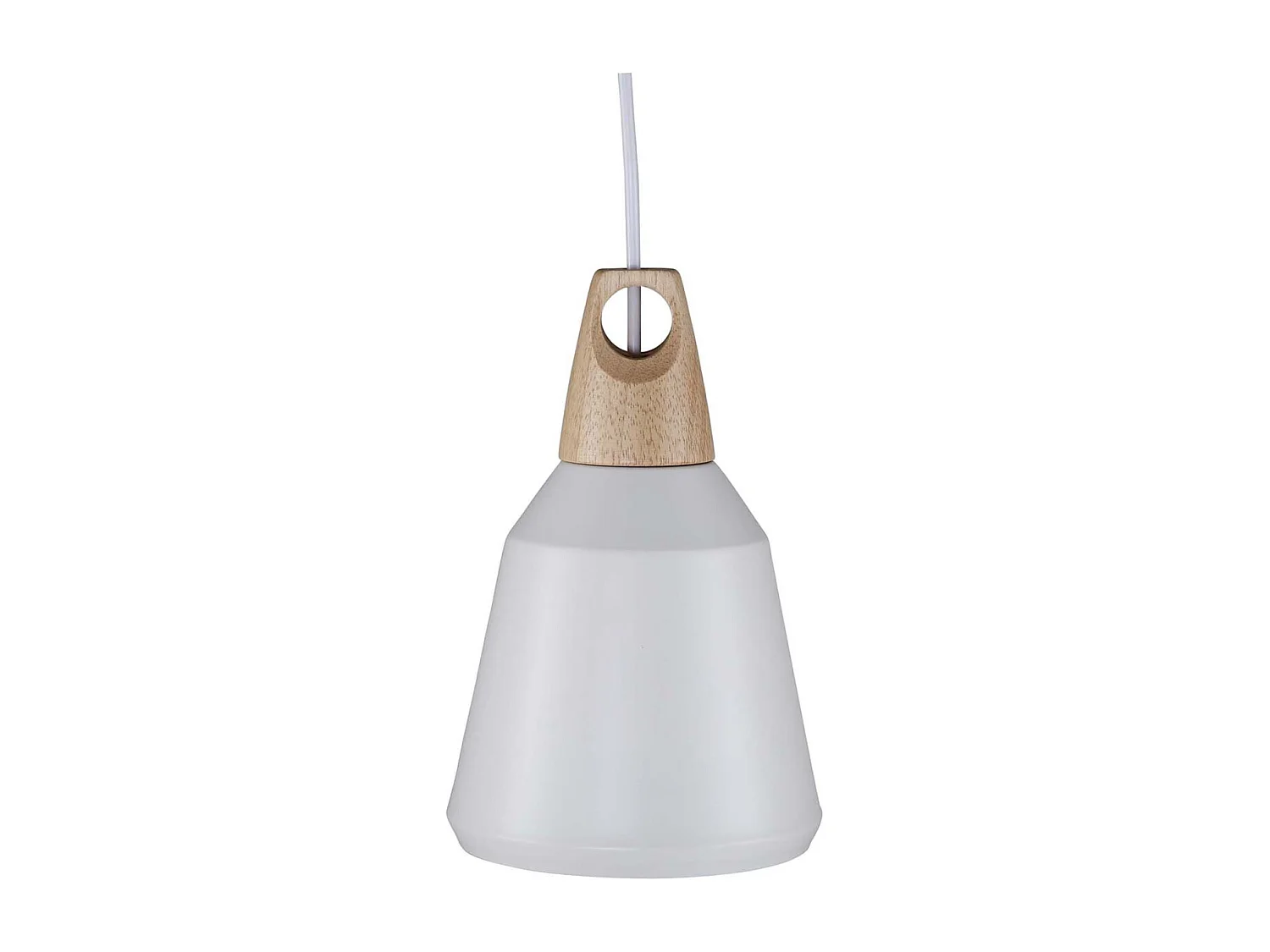 Nao verlichting hanglamp Ø16cm wit.