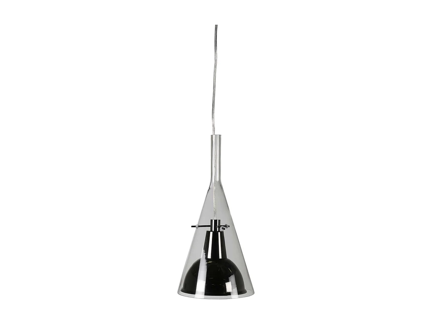 Lampe Suspension Design "Sirius" 40cm Noir