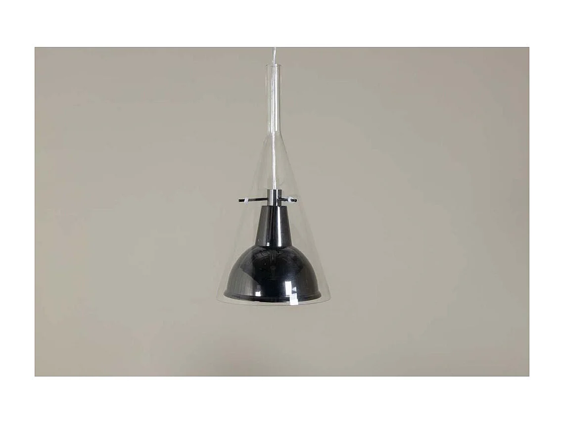 Lampe Suspension Design "Sirius" 40cm Noir