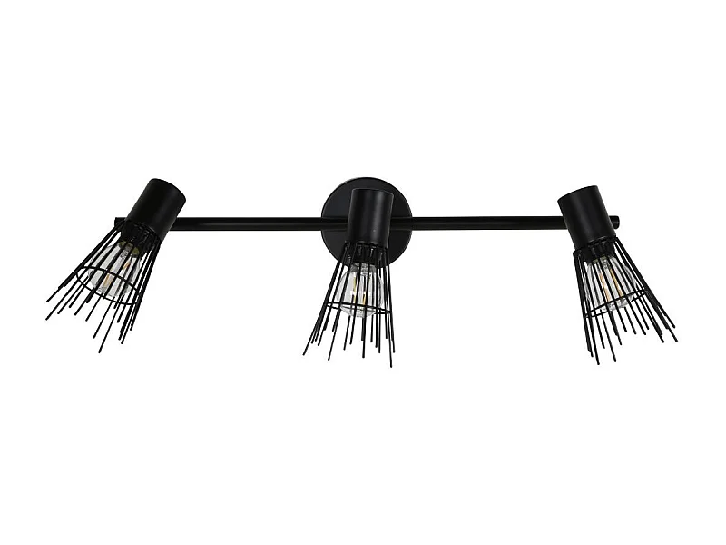 Pico verlichting wandlamp 24x15x15cm staal zwart.