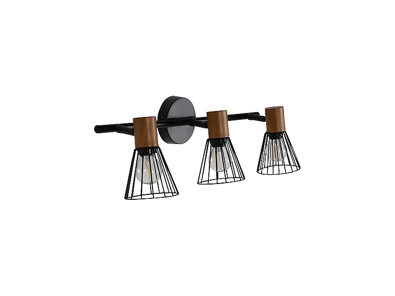 Lampada da soffitto Atticus in acciaio