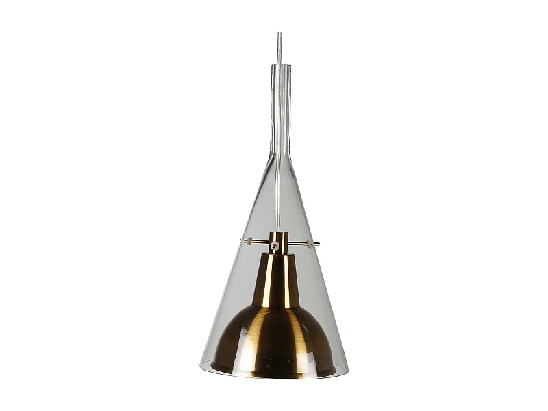 Lampe Suspension Design "Sirius" 40cm Or
