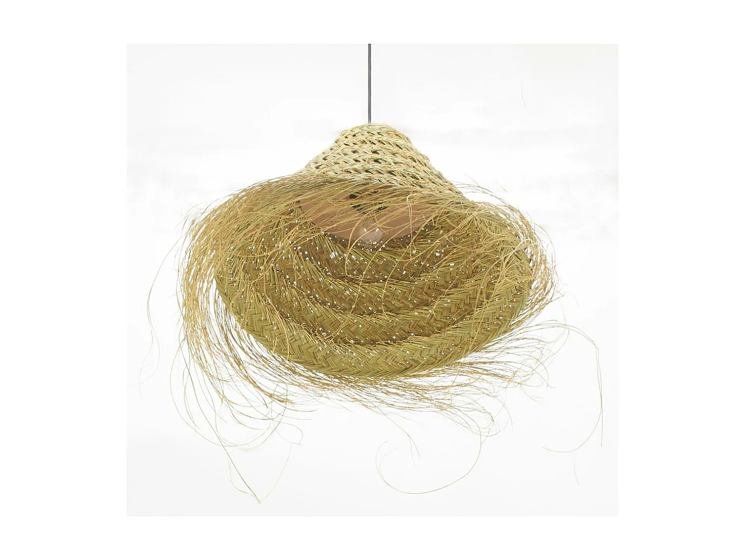Paralume in giunco Ø 30 - H 35 cm