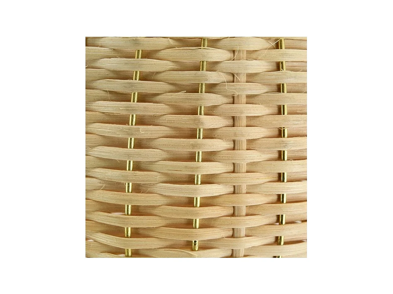 Suspension goutte en rotin naturel Diamètre 27cm