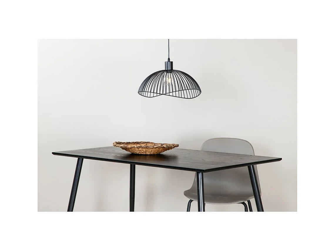 Lampe Suspension Design "Elsa" 40cm Noir