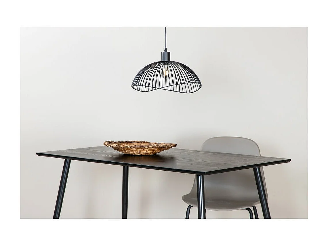 Lampe Suspension Design "Elsa" 40cm Noir